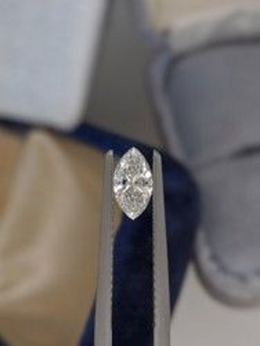 0.5 carat D-SI1 Natūralus Marquise Deimantas (1)