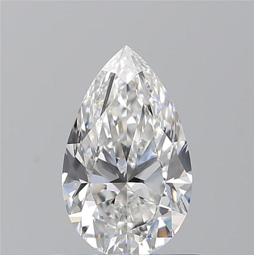 0.9 carat E-VVS1 Natūralus Pear Deimantas (1)