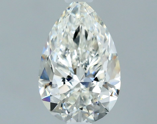 0.7 carat I-VVS1 Natūralus Pear Deimantas (1)