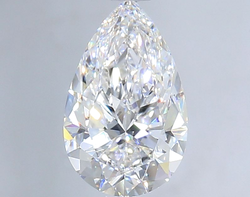 1.54 carat D-FL Natūralus Pear Deimantas (1)