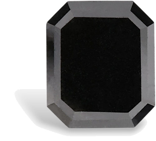 2.92 carat Fancy Black-VVS2 Natūralus Emerald Deimantas (1)