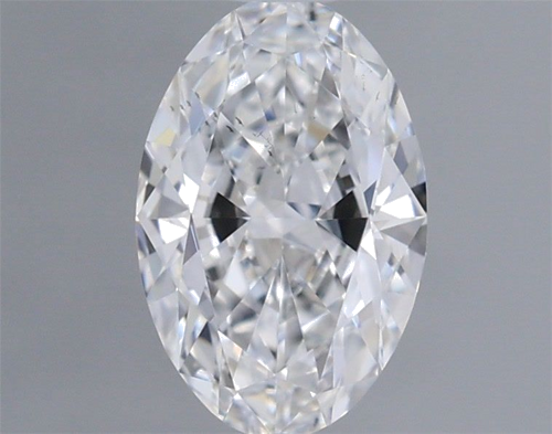 0.53 carat D-SI1 Natūralus Oval Deimantas (1)