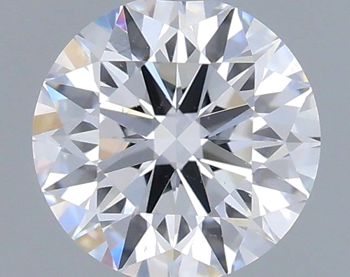 0.5 carat F-SI1 Excellent cut Natūralus Round Deimantas (1)