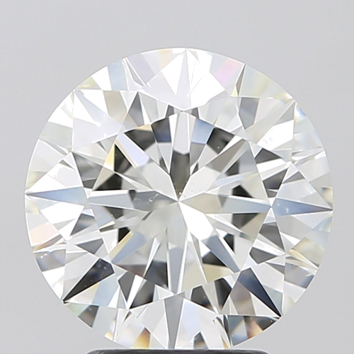 3.21 carat J-VS2 Excellent cut Natūralus Round Deimantas (1)