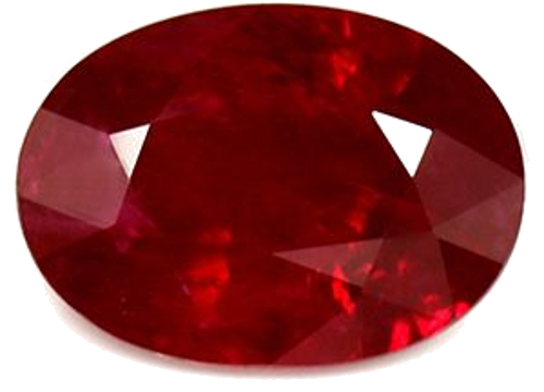 0.87 carat RED Oval Rubinas (1)