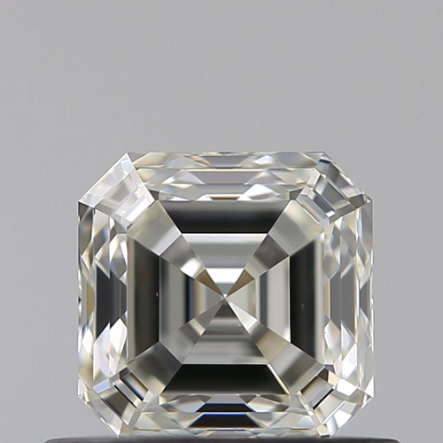 0.69 carat J-VVS2 Natūralus Asscher Deimantas (1)