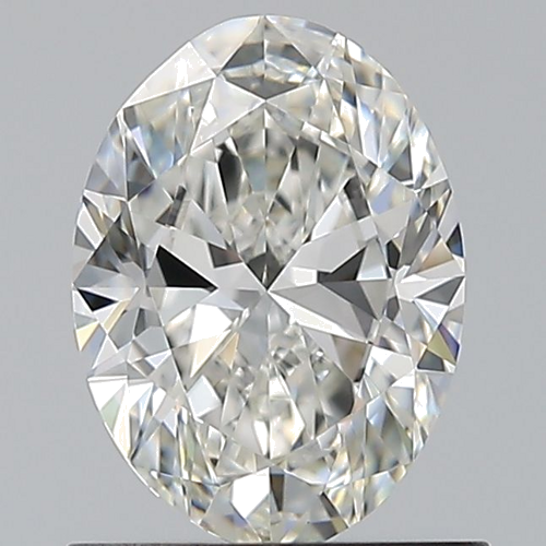 0.9 carat H-VS2 Natūralus Oval Deimantas (1)