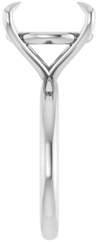 Sužadėtuvių Žiedas „Claw-Prong Solitaire“ 950 Platinos Round 14mm (4)