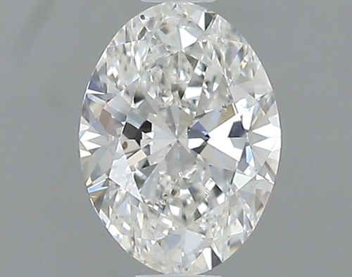 1.04 carat G-SI1 Natūralus Oval Deimantas (1)