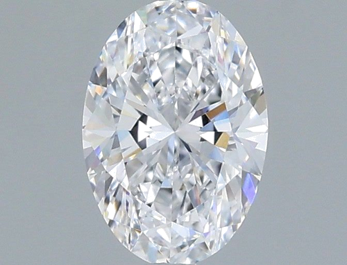 0.72 carat D-VVS1 Natūralus Oval Deimantas (1)