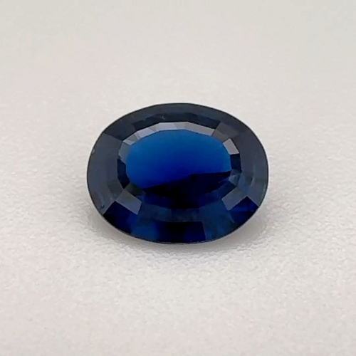 0.51 carat BLUE Oval Safyras (1)