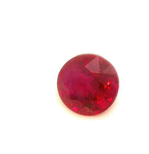 0.46 carat RED Round Rubinas (1)