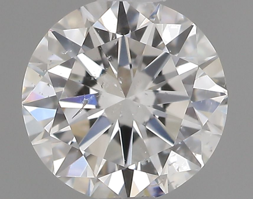 0.5 carat F-SI2 Very Good cut Natūralus Round Deimantas (1)