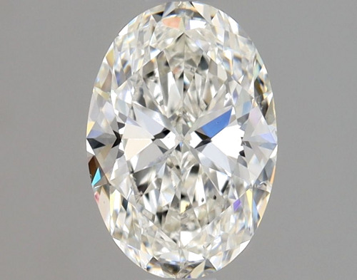 1.01 carat H-SI1 Natūralus Oval Deimantas (1)