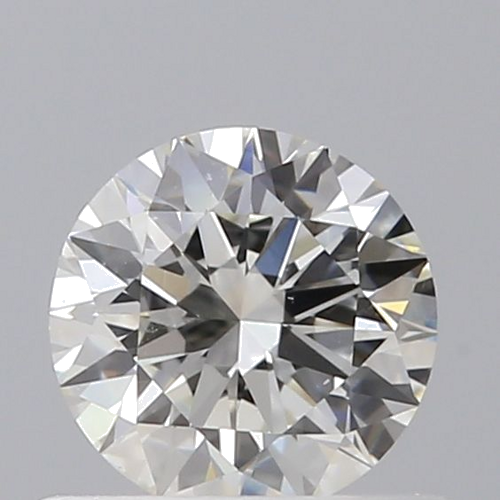 0.5 carat I-SI1 Excellent cut Natūralus Round Deimantas (1)