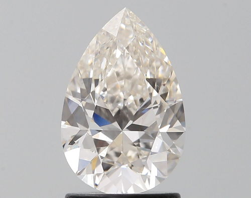 1.51 carat I-SI1 Natūralus Pear Deimantas (1)