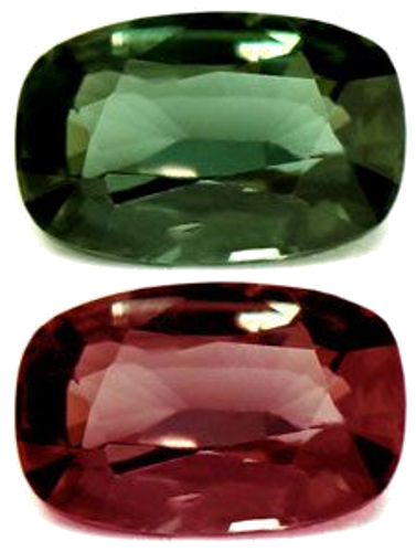 0.67 carat GREEN Cushion Alexandrite (1)