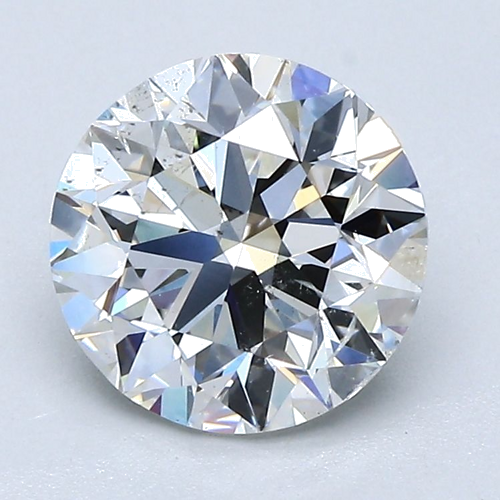 2.01 carat G-SI2 Very Good cut Natūralus Round Deimantas (1)