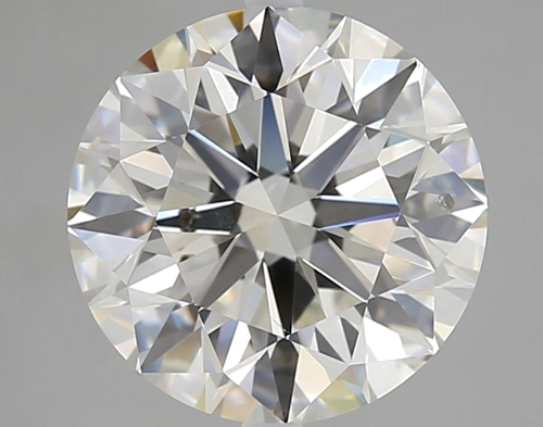 4.01 carat I-SI2 Excellent cut Natūralus Round Deimantas (1)
