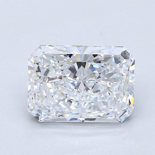 3.02 carat D-SI1 Natūralus Radiant Deimantas (1)
