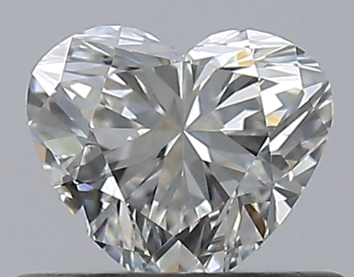 0.4 carat I-VVS1 Natūralus Heart Deimantas (1)