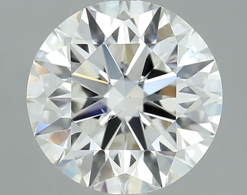 2.01 carat I-SI1 Excellent cut Natūralus Round Deimantas (1)