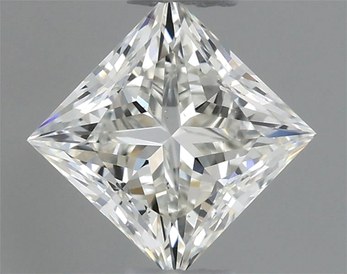 0.41 carat J-VS2 Natūralus Princess Deimantas (1)