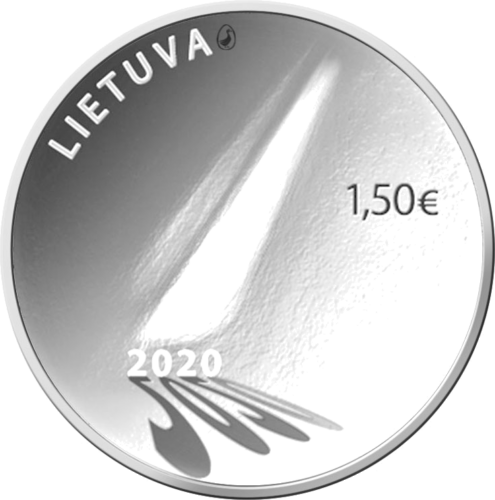 2020 Надежда Литва 1,5 евро монета (1)