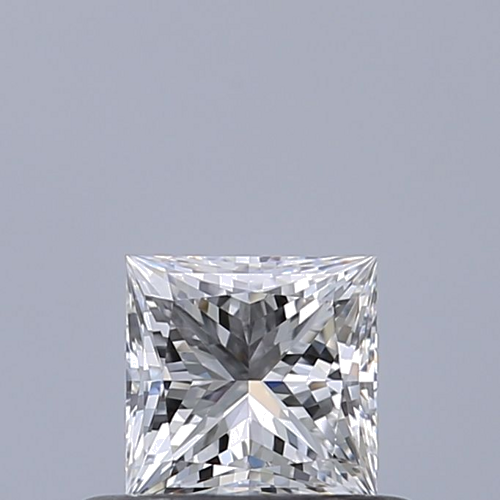 0.42 carat E-IF Natūralus Princess Deimantas (1)