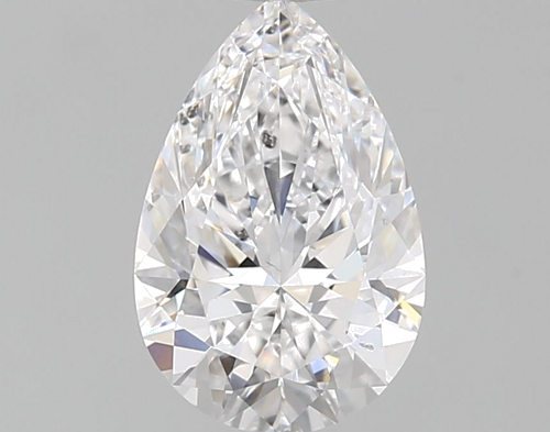 1.01 carat D-SI1 Natūralus Pear Deimantas (1)