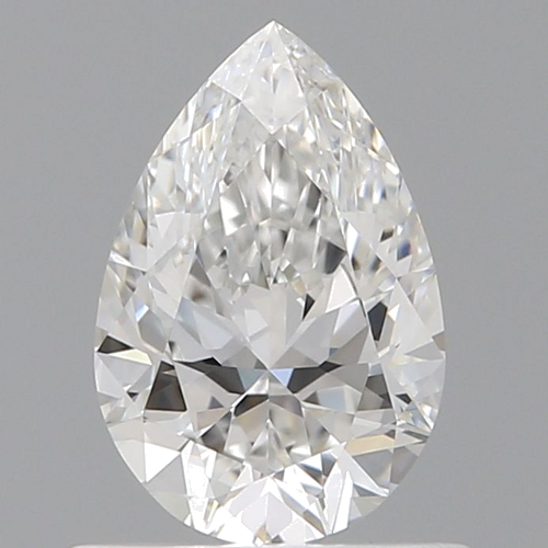 0.64 carat E-IF Natūralus Pear Deimantas (1)