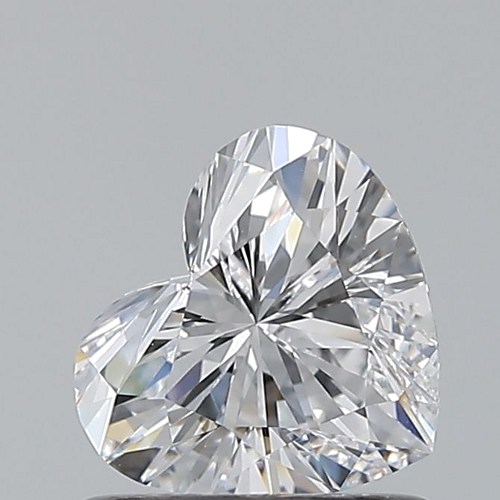 0.7 carat D-VS2 Natūralus Heart Deimantas (1)