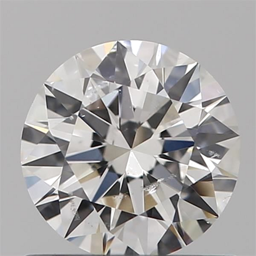 0.62 carat G-SI2 Excellent cut Natūralus Round Deimantas (1)