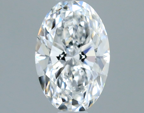 0.4 carat E-VVS2 Natūralus Oval Deimantas (1)