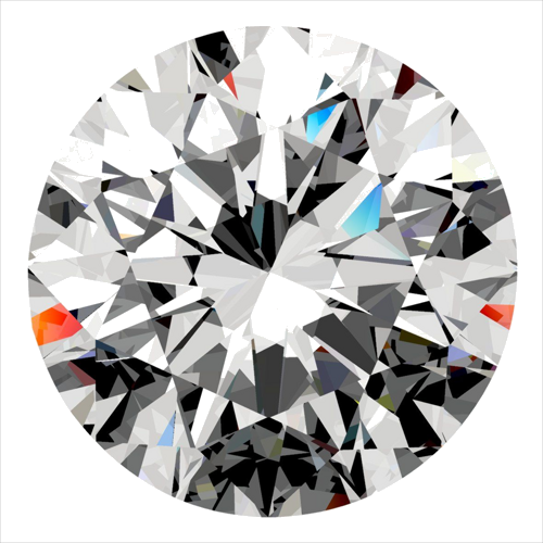 0.3 carat E-VVS1 Excellent cut Natūralus Round Deimantas (1)
