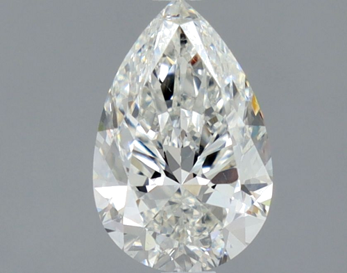 1.02 carat G-SI1 Natūralus Pear Deimantas (1)