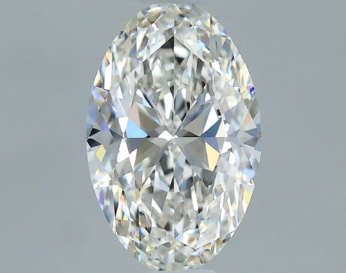 0.54 carat H-VVS1 Natūralus Oval Deimantas (1)