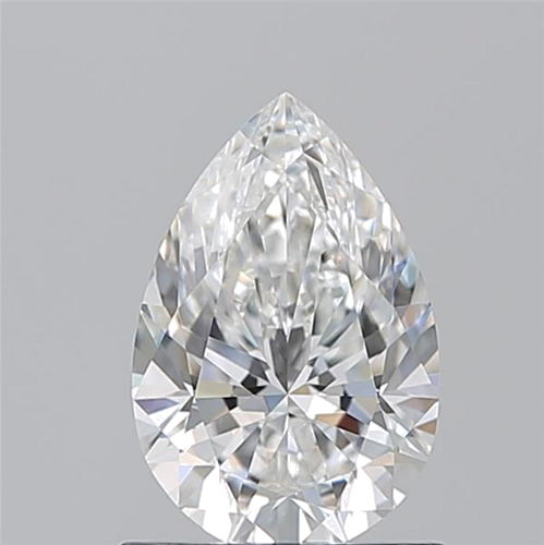1.04 carat F-VVS2 Natūralus Pear Deimantas (1)