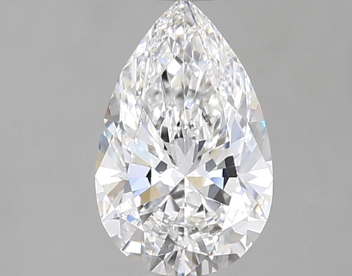 0.89 carat E-VS2 Natūralus Pear Deimantas (1)