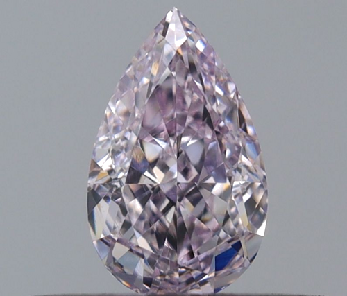 0.26 carat Fancy Light Purplish Pink-VS1 Natūralus Pear Deimantas (1)