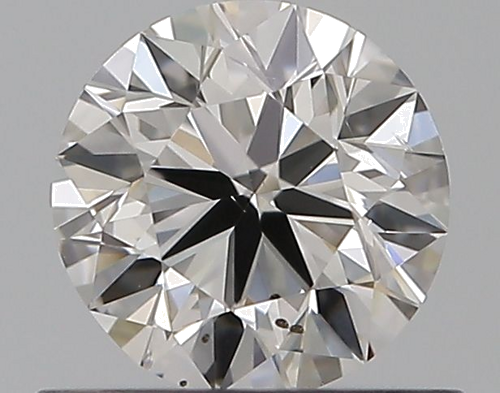 0.5 carat F-SI1 Very Good cut Natūralus Round Deimantas (1)