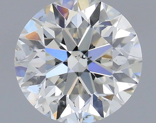 0.5 carat I-SI1 Very Good cut Natūralus Round Deimantas (1)