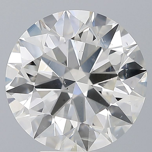5.01 carat I-SI2 Excellent cut Natūralus Round Deimantas (1)