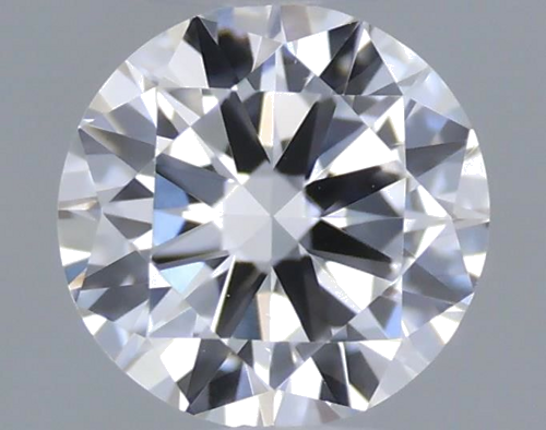 0.19 carat D-VVS2 GD cut Natūralus Round Deimantas (1)
