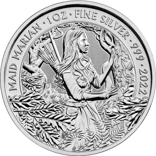 1 oz Maid Marian 2022 Great Britain Silver Coin (1)