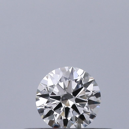 0.21 carat F-VVS1 Excellent cut Natūralus Round Deimantas (1)