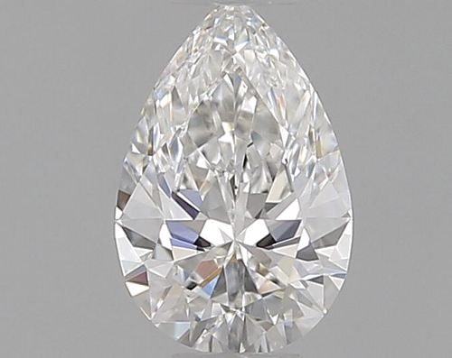 0.27 carat F-VS1 Natūralus Pear Deimantas (1)
