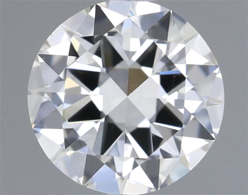 0.5 carat J-VVS2 Very Good cut Natūralus Round Deimantas (1)