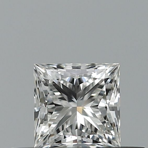 0.34 carat G-VVS1 Natūralus Princess Deimantas (1)