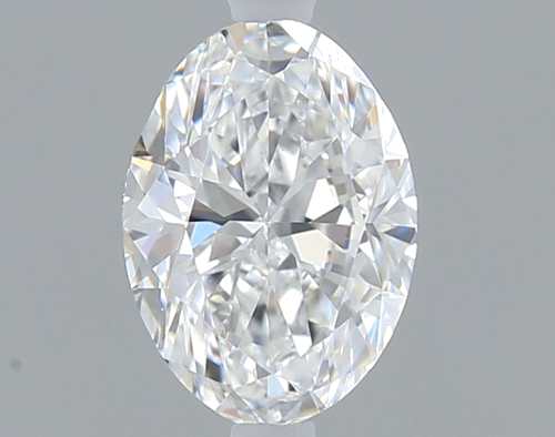 0.4 carat F-VVS2 Natūralus Oval Deimantas (1)